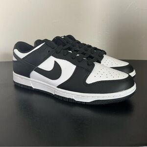 NEW Nike Dunk Low Retro Panda Black White
